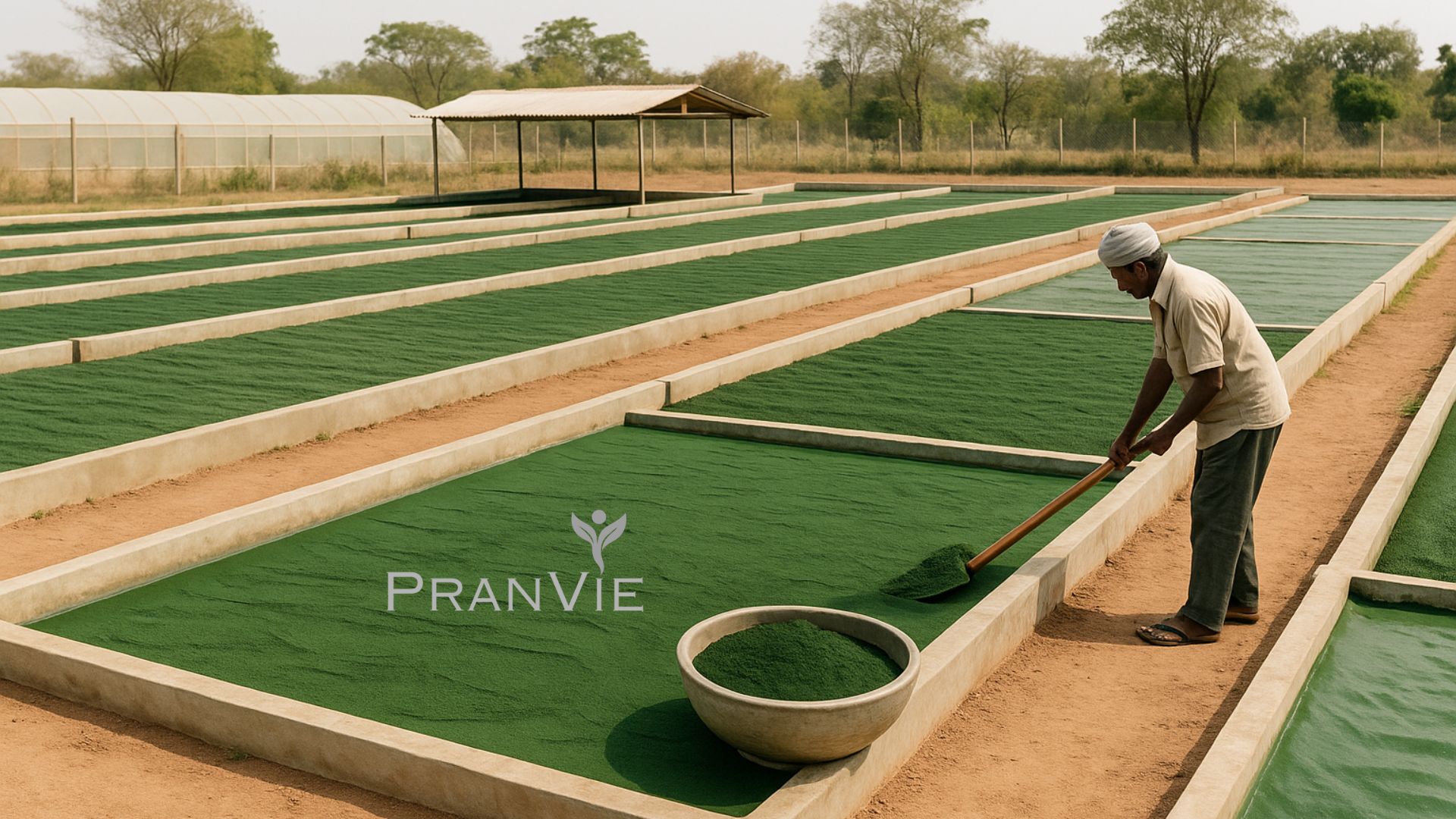 Indian Spirulina Farm